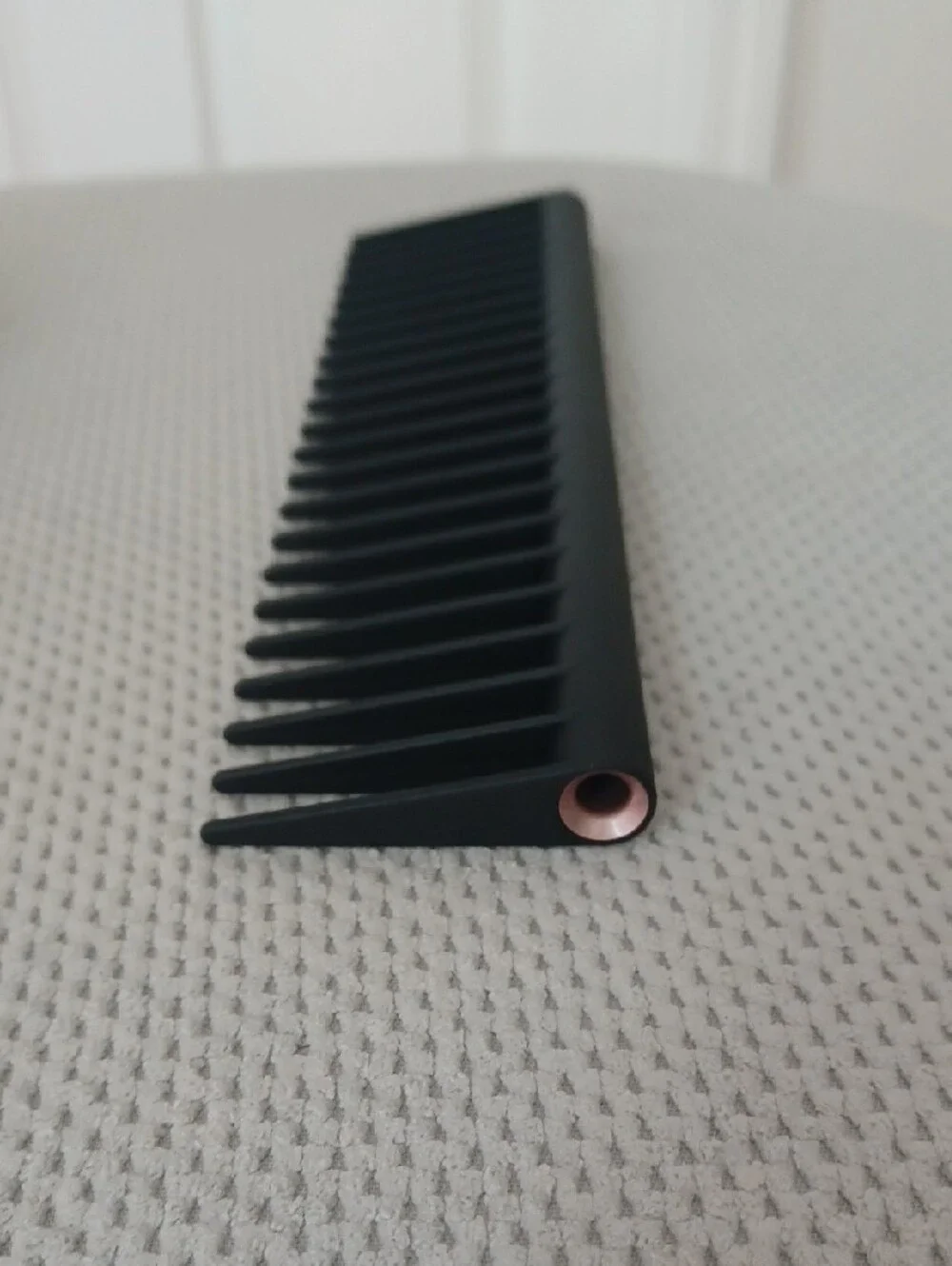 Detangling Paddle Brush with Wide-Tooth Comb - Rose Gold & Black